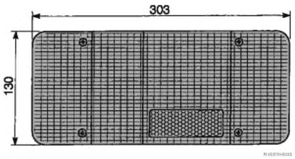 Задний фонарь; Задний фонарь HERTH+BUSS 83830060