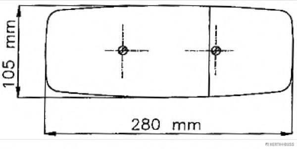 Задний фонарь HERTH+BUSS 83830212