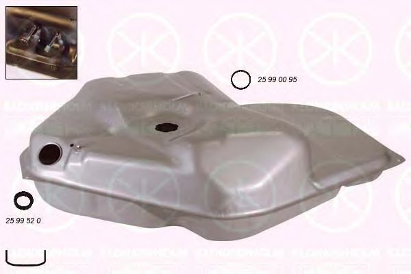 Топливный бак FORD 6671662