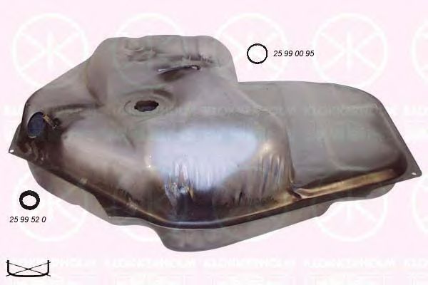 Топливный бак FORD 6127395