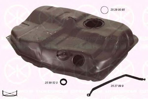 Топливный бак FORD 6156361