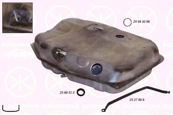 Топливный бак FORD 6172223