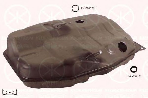 Топливный бак FORD 6172221