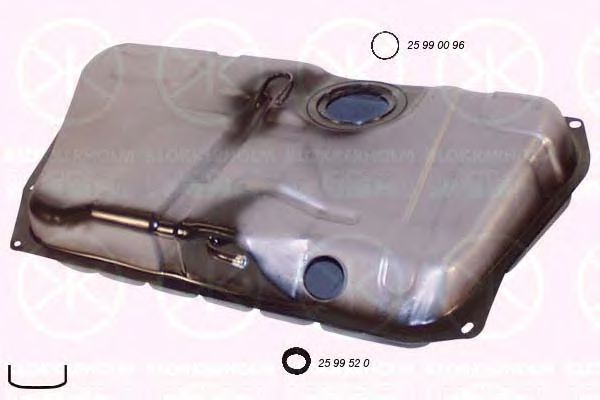 Топливный бак FORD 7108046