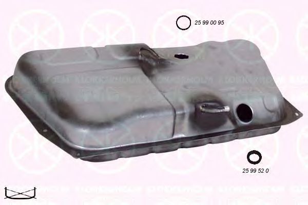 Топливный бак FORD 7108044