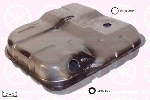 Топливный бак FORD 6620418