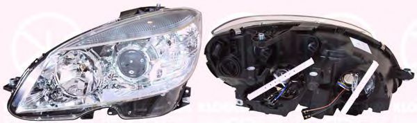 Основная фара MERCEDES-BENZ A 204 820 8361