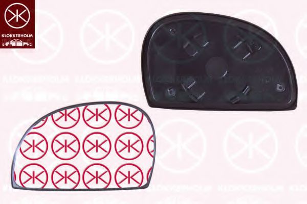 Стекло наружного зеркала Hyundai/Kia 87611-25710