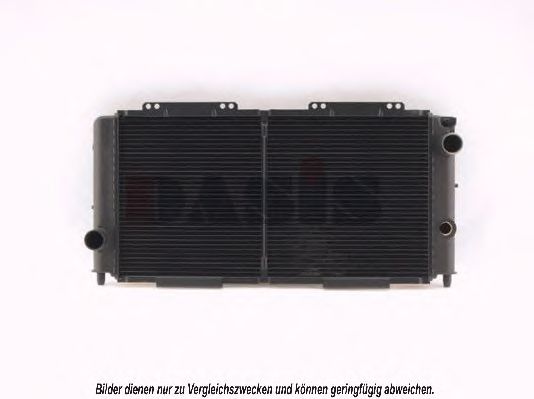 Радиатор охлаждения двигателя aksdasis 010100N