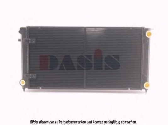Радиатор охлаждения двигателя aksdasis 040360N