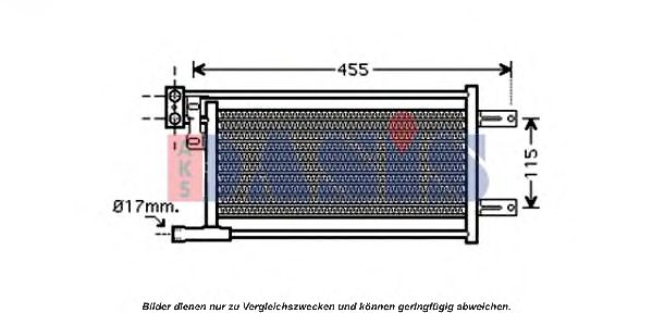 Масляный радиатор AKS DASIS 056027N Масляный радиатор AKS DASIS 056027N