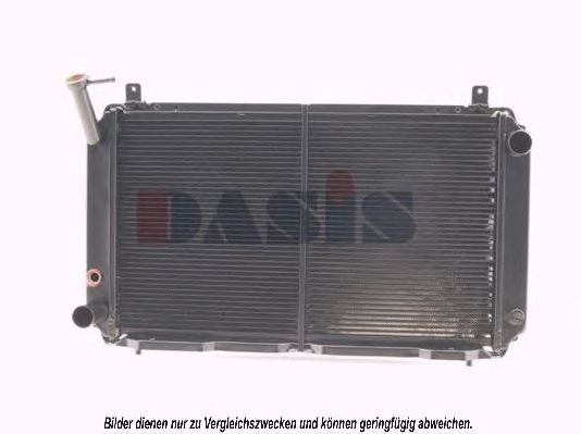 Радиатор охлаждения двигателя aksdasis 071230N