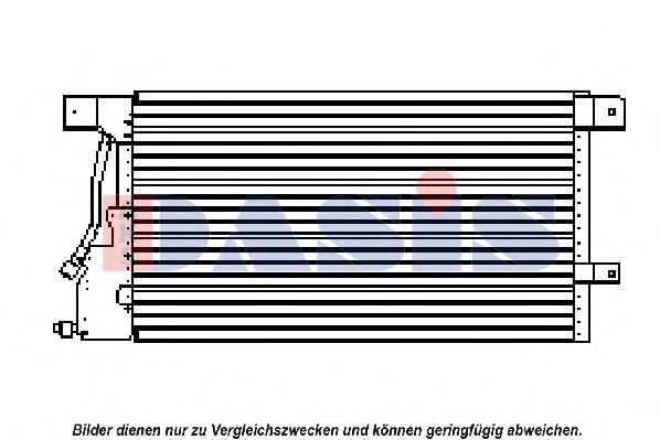 Радиатор кондиционера aksdasis 092042N