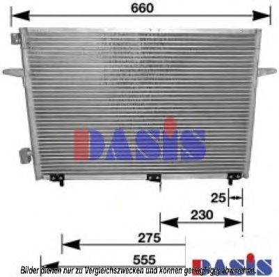 Радиатор кондиционера aksdasis 092420N