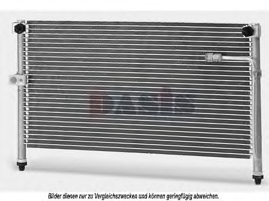 Радиатор кондиционера aksdasis 112000N