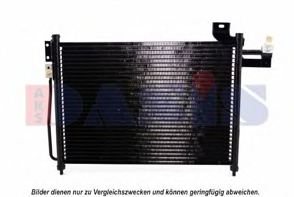 Радиатор кондиционера aksdasis 112350N