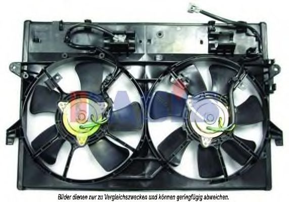 Вентилятор охлаждения двигателя MAZDA GY0115025F