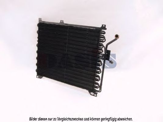 Радиатор кондиционера aksdasis 122870N