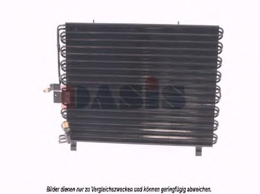 Радиатор кондиционера aksdasis 122910N