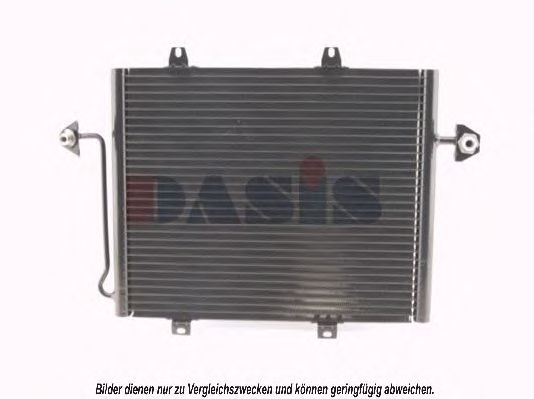 Радиатор кондиционера aksdasis 182200N