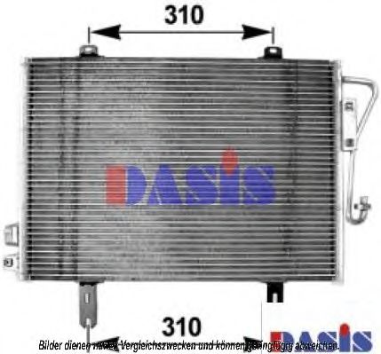 Радиатор кондиционера aksdasis 182360N