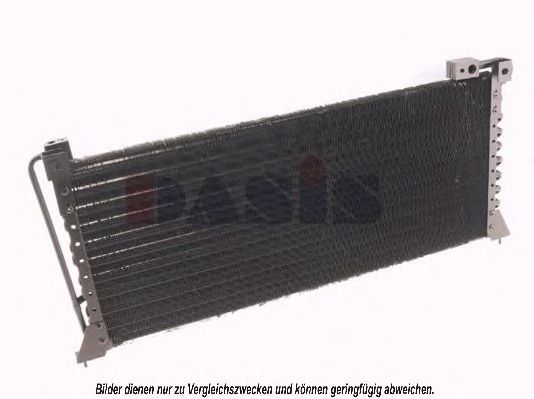 Радиатор кондиционера aksdasis 182400N