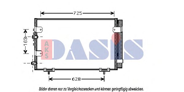 Радиатор кондиционера Toyota/Lexus 8846028550 Радиатор кондиционера Toyota/Lexus 8846028550