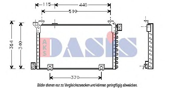 Радиатор кондиционера Toyota/Lexus 8846020470 Радиатор кондиционера Toyota/Lexus 8846020470