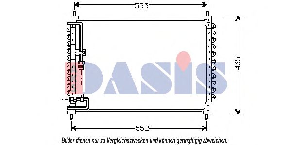 Радиатор кондиционера VOLVO 1388737 Радиатор кондиционера VOLVO 1388737