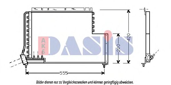 Радиатор кондиционера VOLVO 6848131 Радиатор кондиционера VOLVO 6848131