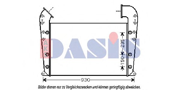 Интеркулер AKS DASIS 277005N