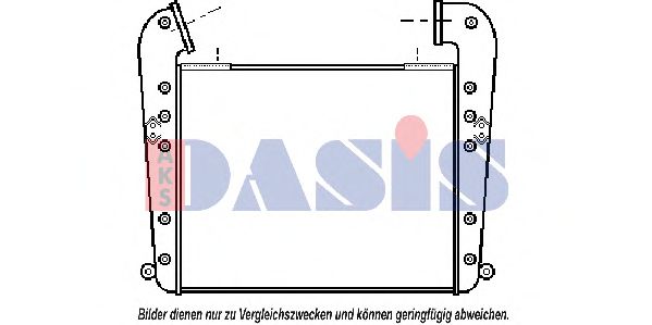 Интеркулер AKS DASIS 277030N Интеркулер AKS DASIS 277030N