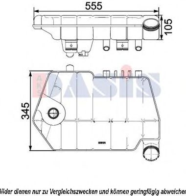 Расширительный бачок AKS DASIS 294000N