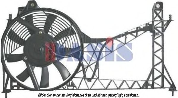 Вентилятор радиатора кондиционера aksdasis 378025N