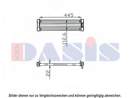 Масляный радиатор AKS DASIS 446012N Масляный радиатор AKS DASIS 446012N