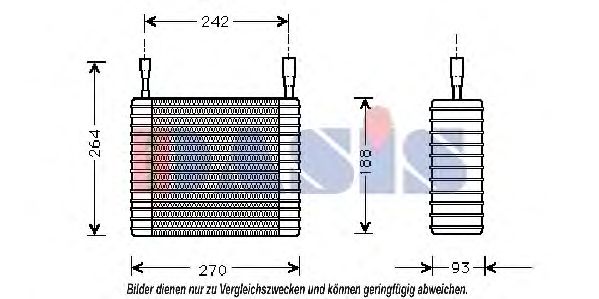 Испаритель кондиционера aksdasis 820155N
