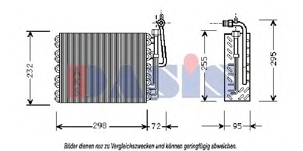 Испаритель кондиционера aksdasis 820239N