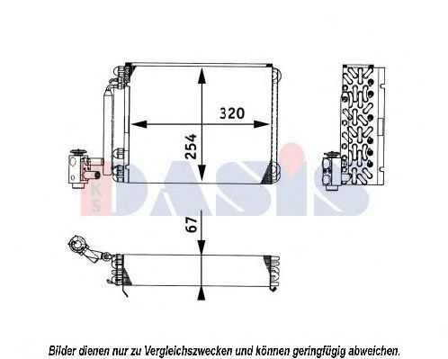 Испаритель кондиционера aksdasis 820326N