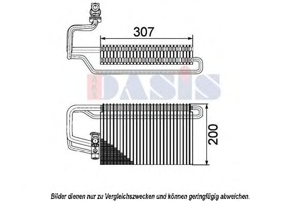 Испаритель кондиционера aksdasis 820330N
