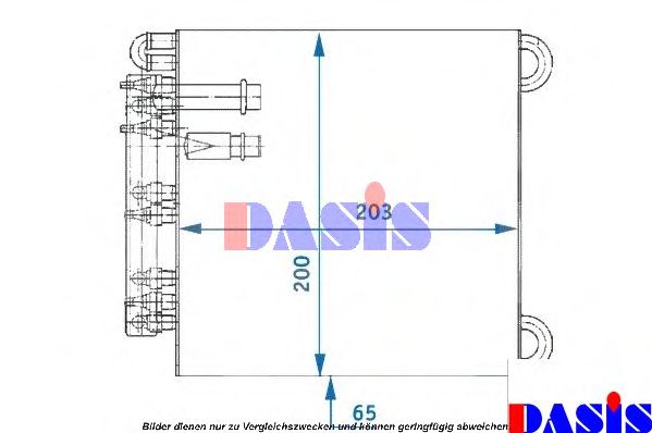 Испаритель кондиционера Nissan/Infiniti 27270G9803