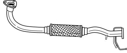 Приемная труба глушителя MAZDA FS0540500A