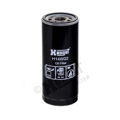 Масляный фильтр HENGST H14W22