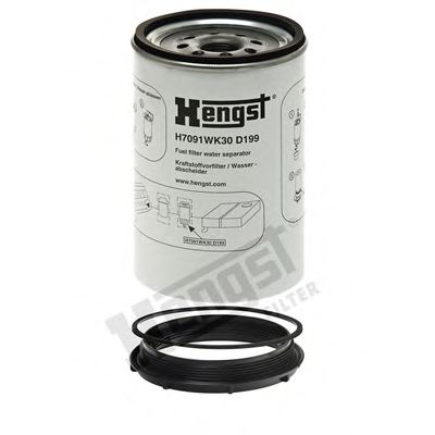 Топливный фильтр HENGST H7091WK30 D199
