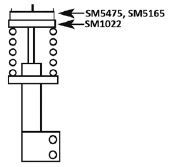 Комплект опоры амортизатора  Kayaba SM5165