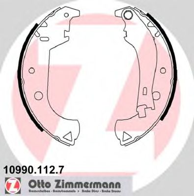Тормозные колодки барабанные Otto Zimmermann 10990.112.7