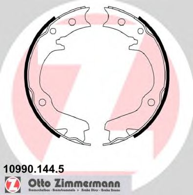 Тормозные колодки барабанные Otto Zimmermann 10990.144.5