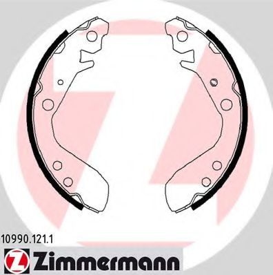 Тормозные колодки барабанные Otto Zimmermann 10990.121.1