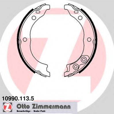 Тормозные колодки барабанные Otto Zimmermann 10990.113.5