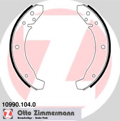 Тормозные колодки барабанные Otto Zimmermann 10990.104.0