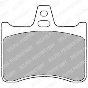 Тормозные колодки DELPHI LP1426